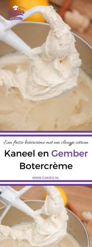 Frisse Kaneel en Gember Botercrème Recept