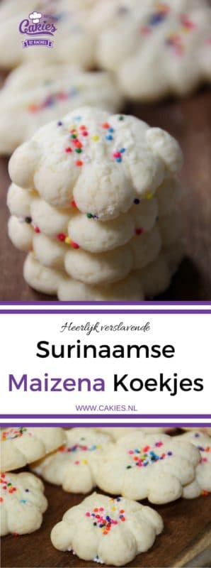 Zelf Surinaamse Maizena koekjes maken is helemaal niet moeilijk en nog leuk om te doen ook! Het is ook een makkelijk recept om met kinderen te maken.