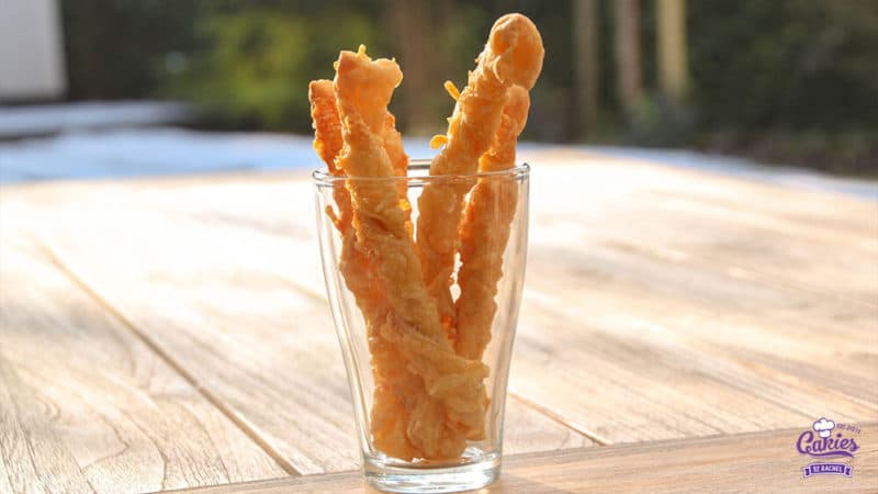 Puff pastry cheese sticks are really easy to make. Crispy, cheesy sticks that will be a winner at any party! A great party snack.
